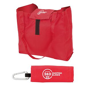 Carabiner Hook Foldable Tote Bag