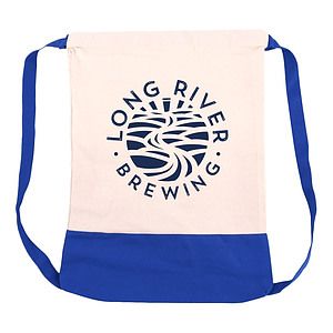 Cotton Canvas Drawstring Backpack
