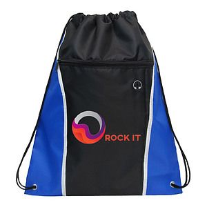 Headphone Outlet Drawstring Bag