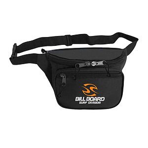 600D Polyester Two Pocket Fanny Pack