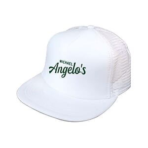 Flat Bill Summer Mesh Cap