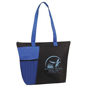Poly Zipper Tote Bag
