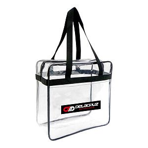 Stadium Clear PVC Zipper Tote Bag