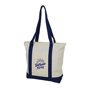 Cotton Canvas Heavy Duty Boat Tote Bag