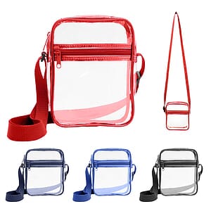 Clear PVC Crossbody Pouch