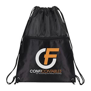 Poly Nylon Drawstring Backpack