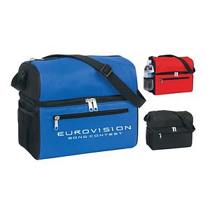 Poly Insulated Compartments Cooler Bag