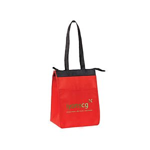 Non-Woven Insulated Zippered Lunch Tote
