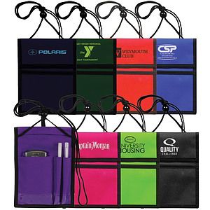 Poly Multi-Pocket Badge Holder