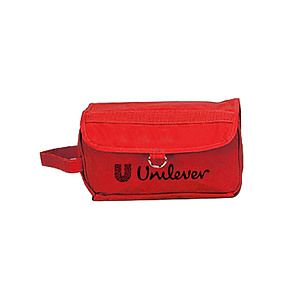 Poly Backing Hanging Toiletry Bag