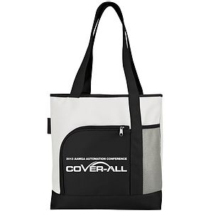 Two Tone Large Capacity Shopping Tote