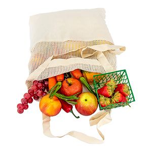 Cotton Mesh Tote Bag