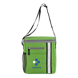Heathered Polyester Lunch Cooler Bag