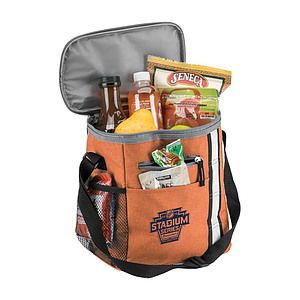 Heathered Polyester Lunch Cooler Bag