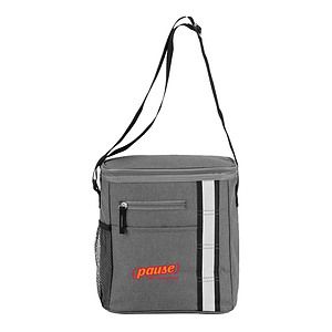 Heathered Polyester Lunch Cooler Bag