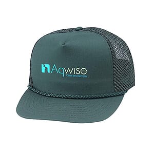 Structured Cotton Blend Twill Mesh Cap