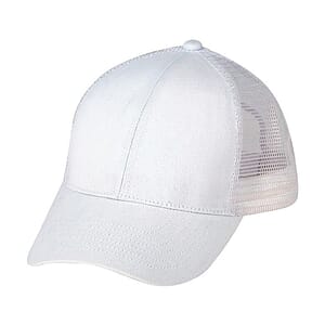 Low Crown 6 Panel Structured Cotton Twill Cap