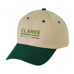 Classic Low Crown Structured Cotton Twill Cap