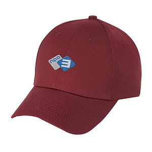 Classic Low Crown Structured Cotton Twill Cap