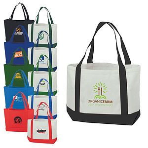 Cotton Canvas Boat Tote Bag
