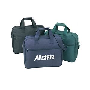 Poly Zippered Business Briefcase