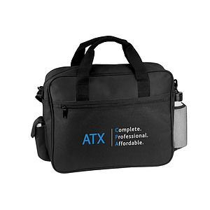 Poly Zippered Business Briefcase