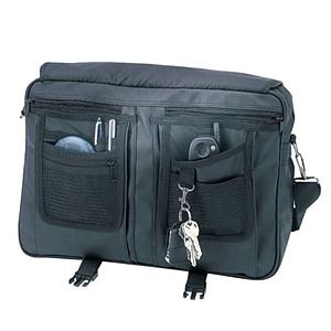 Leatherette Expandable Briefcase