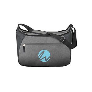 Heathered Messenger Bag