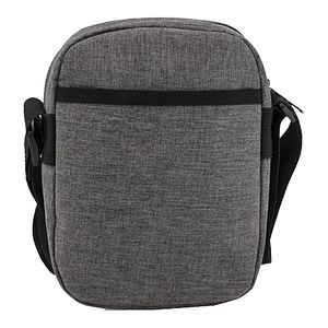 Heather Dual Zipper Sling Bag