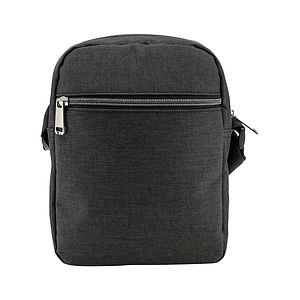Vertical Triple Zipper Sling Bag