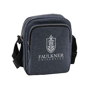 Vertical Triple Zipper Sling Bag