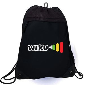 Deluxe Tri-Mesh Sports Travel Drawstring Backpack Bag
