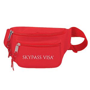 Poly Three Zipper Fanny Pack
