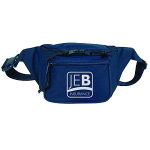 Poly Three Zipper Fanny Pack