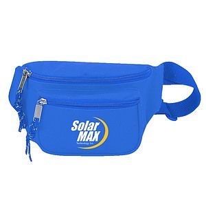 Poly Three Zipper Fanny Pack