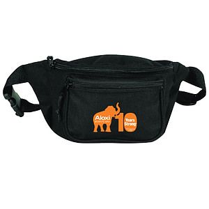 Poly Three Zipper Fanny Pack