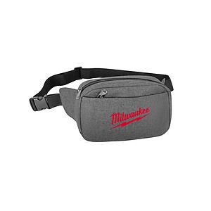Three Zippered Heather Fanny Pack