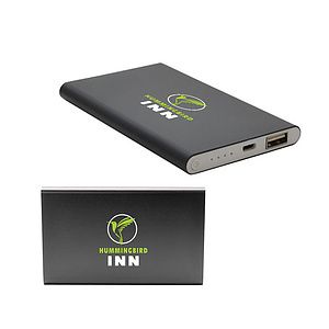 Slim 4000mAh Metal Power Bank