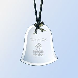 Jade Glass Bell Ornament