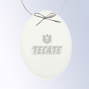 White Oval Ornament