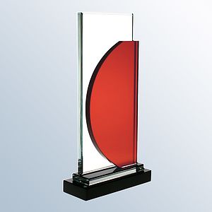 Ascend Red Starfire Glass Award