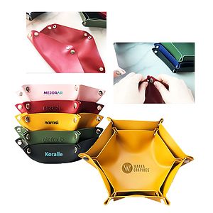 Leatherette Trinket Bowl