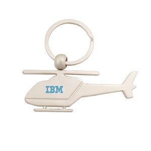 Metal Helicopter KeyTag