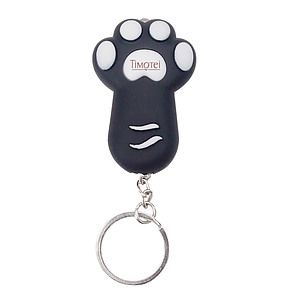 Light Up Cat Paw Keychain