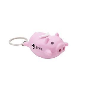 Flying Pig Novelty Led Light Key Tag