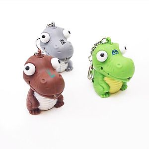 Dinosaur LED Keylight Keychain