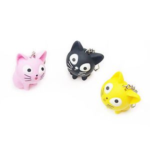 Kitty LED Keylight Keychain