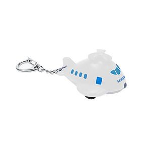 Helicopter Plane LED Light Key Tag