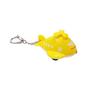Helicopter Plane LED Light Key Tag