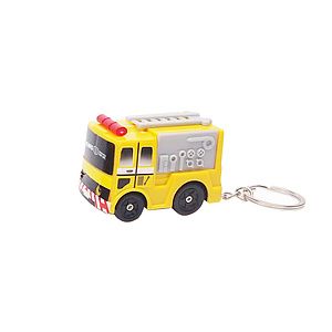 Fire Truck LED Light Keychain